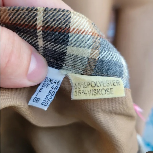 CORANIT PRET-A-PORTER vintage made in Germany plaid skirt, nova check vibes - Picture 2 of 7